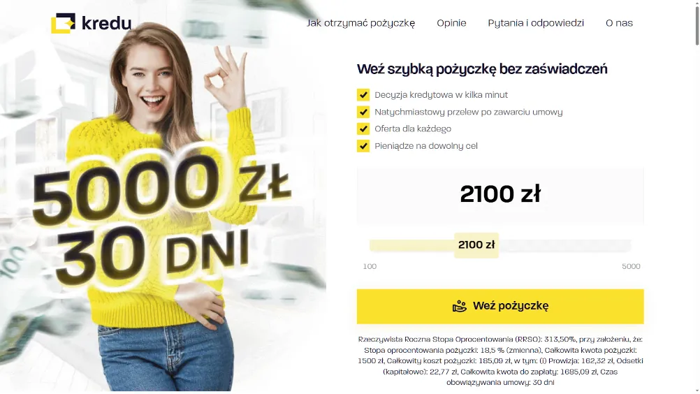 Kredu bez zaświadczeń