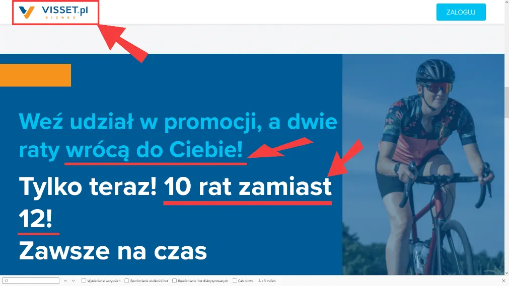 Okładka do wpisu o promocji pożyczkowej w Visset