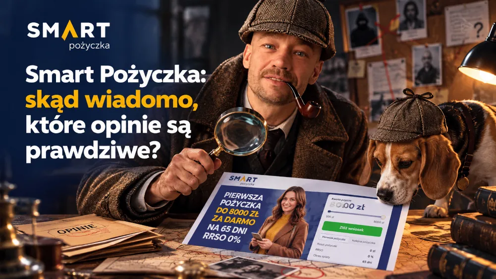 Okładka do wpisu o opiniach na temat chwilówek spod znaku Smart Pożyczki