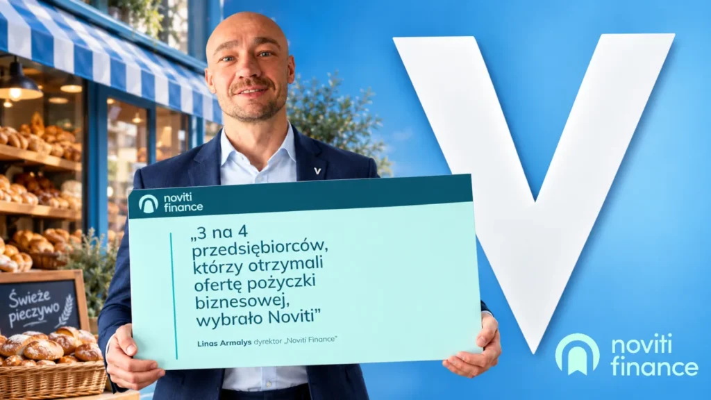Okładka wpisu o szybkich pożyczkach biznesowych od Noviti Finance